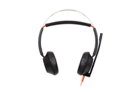 HP Poly Blackwire 5220 Stereo USB-C Headset +3.5mm Plug +USB-C/A Adapter *Promo*