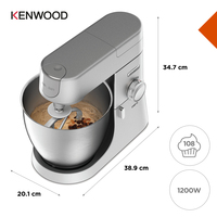 Kenwood Chef XL KVL4110S Robot mixer 1200 W Argent