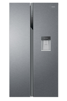 Haier SBS 90 Serie 3 HSR3918EWPG frigo américain Autoportante 521 L E Argent