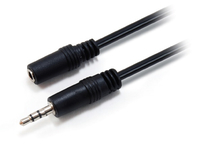 Equip 14708207 Audio-Kabel 2 m 3.5mm Schwarz - 14708207