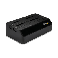 StarTech.com 4-Bay USB 3.0 to SATA Hard Drive Docking Station, USB Hard Dri ...