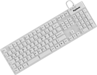 KeySonic KSK-8030IN Tastatur Industriell USB QWERTZ Deutsch Weiß - 28063