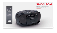 Thomson Radio Cassette/CD Portable (Noir)