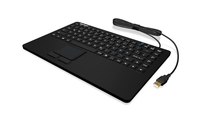 KeySonic KSK-5230IN Tastatur Büro USB QWERTY US Englisch Schwarz - 28076