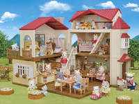 Sylvanian Families La grande maison éclairée et sa pièce secrète