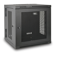 Tripp Lite 12U Wall Mount Rack Enclosure Server Cabinet Hinged Doors/Sides