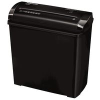 Fellowes P-25S Aktenvernichter Streifenzerkleinerung 22 cm Schwarz, - 4701001