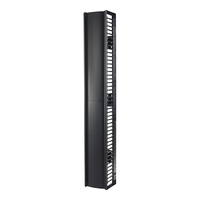 APC (AR8765) Valueline, Vert CAB Mngr - 2 & 4 Post Racks, 84"H X 12"W, Single-Sided W Door