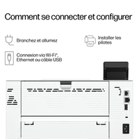 HP LaserJet Pro Réf. 4007dn Noir et blanc Imprimante, Ethernet uniquement
