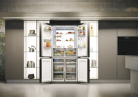 Haier HCR79F19EHMD frigo américain Pose libre 642 L E Acier inoxydable