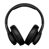 Vorago HPB-205-BK audífono y auriculare Audífonos Inalámbrico y alámbrico Diadema Llamadas/Música USB Tipo C Bluetooth Negro