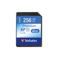 Verbatim Premium 256 GB SDXC UHS-I Klasse 10 - 44026