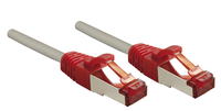 Lindy Rj45/Rj45 Cat6 3m Netzwerkkabel Grau S/FTP (S-STP) - 47839