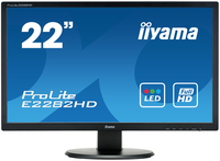 iiyama iiyama ProLite E2282HD-B1 LED display 54,6 cm (21.5 Zoll) 1920 x 1080 Pixel Full HD Schwarz https://images.icecat.biz/img/gallery_lows/29882160_4927.jpg