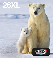 Epson Ink Cartridges, Claria" Premium Ink, 26XL, Polar bear, Multipack, 1 x ...