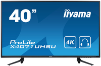 iiyama iiyama ProLite X4071UHSU-B1 LED display 100,3 cm (39.5 Zoll) 3840 x 2160 Pixel 4K Ultra HD Schwarz https://images.icecat.biz/img/gallery_lows/29900045_3296063631.jpg