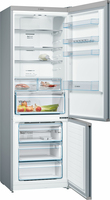 Bosch Serie 4 KGN49XLEA réfrigérateur-congélateur Autoportante 438 L E Acier inoxydable