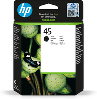 HP 45 Schwarz Original Druckerpatrone groß - 51645AE