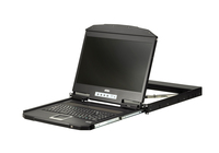 Aten 18.5" Short Depth Hdmi Single Rail LCD Console