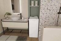 Candy TCA273D3-S machine à laver Charge par dessus 7 kg 1200 tr/min Blanc
