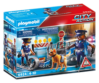Playmobil City Action Barrage de police