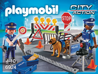 Playmobil City Action Barrage de police