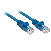 Lindy RJ-45/RJ-45 Cat6 0.3m Netzwerkkabel Blau 0,3 m 48170 (BILD1)