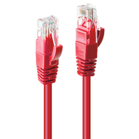 Lindy 48030 Netzwerkkabel Rot 0,3 m Cat6 U/UTP (UTP) - 48030