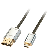 Lindy 41679 HDMI-Kabel HDMI Typ A (Standard) HDMI Typ D (Mikrofon) - 41679