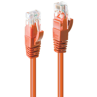 4002888481083 - 48108 RJ45 Netzwerkkabel Patchkabel cat 6 u utp 200 m Orange 1 St - Lindy