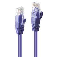 Lindy 48123 Netzwerkkabel Violett 2 m Cat6 U/UTP (UTP) - 48123