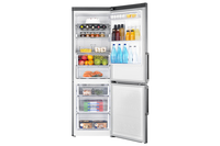 Samsung RB33J3315SA réfrigérateur-congélateur Autoportante 339 L E Métallique
