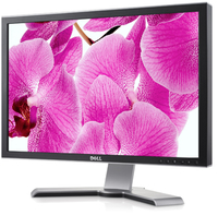 DELL DELL UltraSharp 2408WFP 61 cm (24 Zoll) 1920 x 1200 Pixel Full HD Schwarz, Silber https://images.icecat.biz/img/gallery_lows/30968723_3662.jpg