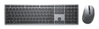 DELL KM7321W teclado Ratón incluido Oficina RF inalámbrico + bluetooth Español Gris, Titanio