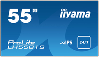 iiyama iiyama LH5581S-B1 Signage-Display Digital Beschilderung Flachbildschirm 139,7 cm (55 Zoll) AMVA+ (SNB), LED 450 cd/m² Full HD Schwarz 24/7 https://images.icecat.biz/img/gallery_lows/31251241_8731.jpg