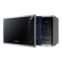 Samsung MS23K3513AS Comptoir 750 W Noir, Argent