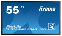 iiyama iiyama TH5564MIS-B3AG Signage-Display Digital Beschilderung Flachbildschirm 138,7 cm (54.6 Zoll) LED 500 cd/m² Full HD Schwarz Touchscreen https://images.icecat.biz/img/gallery_lows/31546474_9825.jpg
