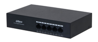 Dahua Technology DH-PFS3005-4GT-36 dispositivo de redes No administrado L2 Gigabit Ethernet (10/100/1000) Energía sobre Ethernet (PoE) Negro