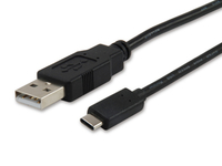 Equip 12888107 USB Kabel USB 2.0 1 m USB A USB C Schwarz - 12888107