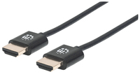 Manhattan 394406 cable HDMI 0.5 m HDMI Tipo A (Estándar) Negro