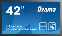 iiyama iiyama ProLite TH4265MIS-B1AG Computerbildschirm 106,7 cm (42 Zoll) 1920 x 1080 Pixel Full HD LED Touchscreen Schwarz https://images.icecat.biz/img/gallery_lows/33490460_3757200715.jpg