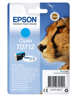 Epson Ink Cartridges, DURABrite" Ultra, T0712, Cheetah, Singlepack, 1 x 5.5 ...