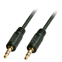 Lindy 35641 Audio-Kabel 1 m 3.5mm Schwarz