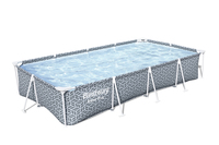 Bestway Steel Pro Piscine hors sol rectangulaire 3,66 m x 2,01 m x 66 cm