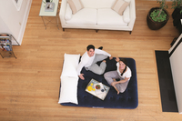 Bestway Matelas Gonflable Floqué - Pompe à Air / Double