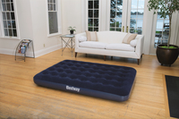Bestway Matelas Gonflable Floqué - Pompe à Air / Double