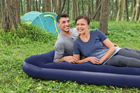Bestway Matelas gonflable 2 places avec pompe à pied intégrée 191 x 137 x 28 cm