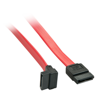 Lindy 33351 SATA-Kabel 0,5 m SATA 7-pin Schwarz, Rot - 33351