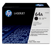 HP Inc. CC364A, Toner HP, HP 64A Schwarz Original CC364A (BILD1)