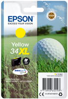 Epson Ink Cartridges, DURABrite" Ultra, 34XL, Golf ball, Singlepack, 1 x 10 ...